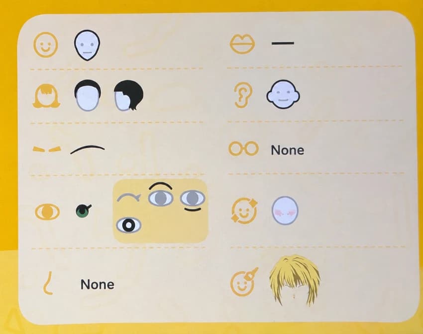 Kurapika Mii features guide