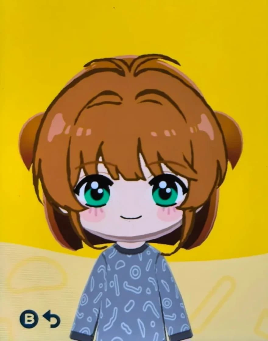 Sakura Kinomoto - Tomodachi Life Mii portrait
