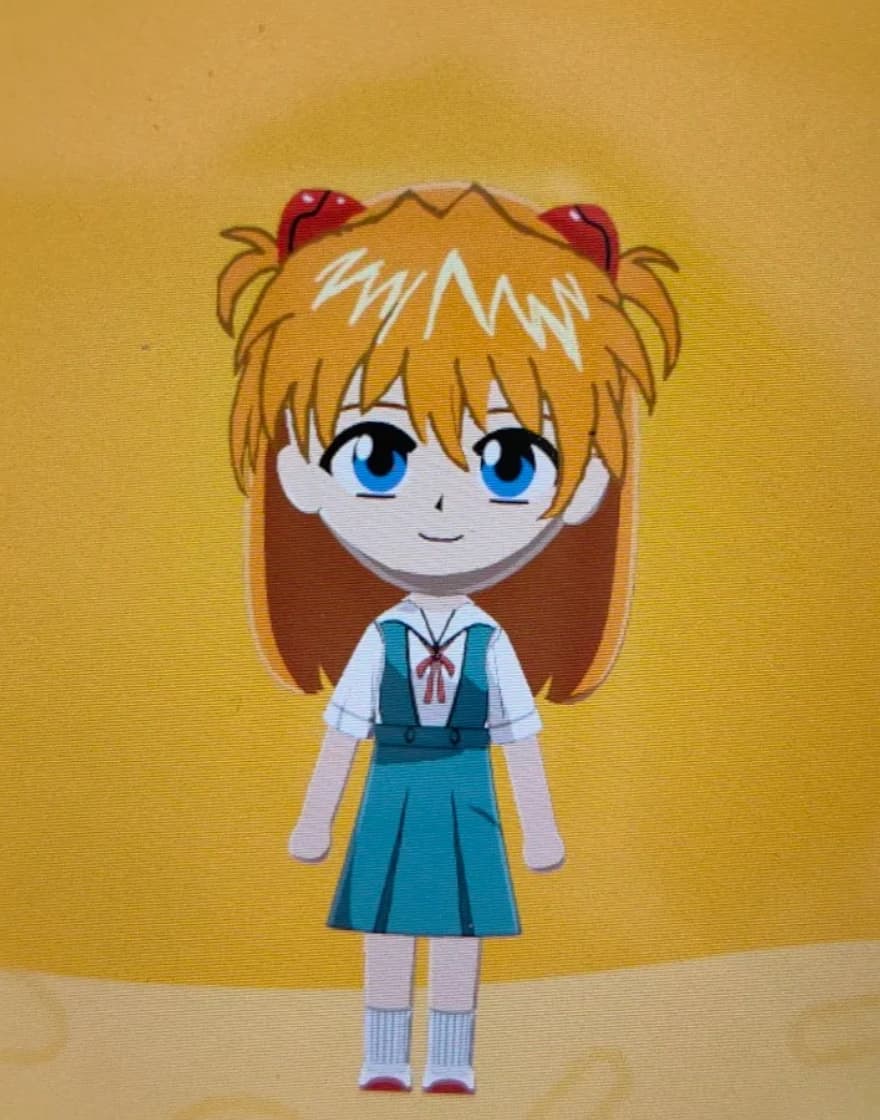 Asuka Langley Soryu - Tomodachi Life Mii portrait