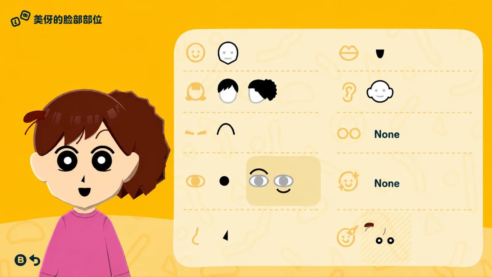 Misae Nohara Mii features guide