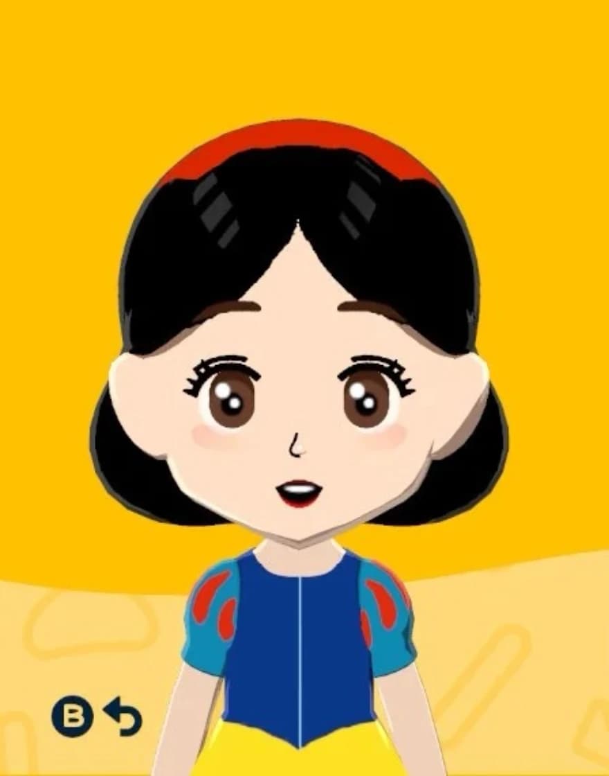 Snow White - Tomodachi Life Mii portrait