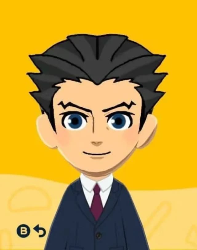 Phoenix Wright - Tomodachi Life Mii