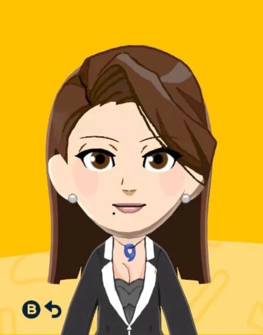 Mia Fey - Tomodachi Life Mii portrait