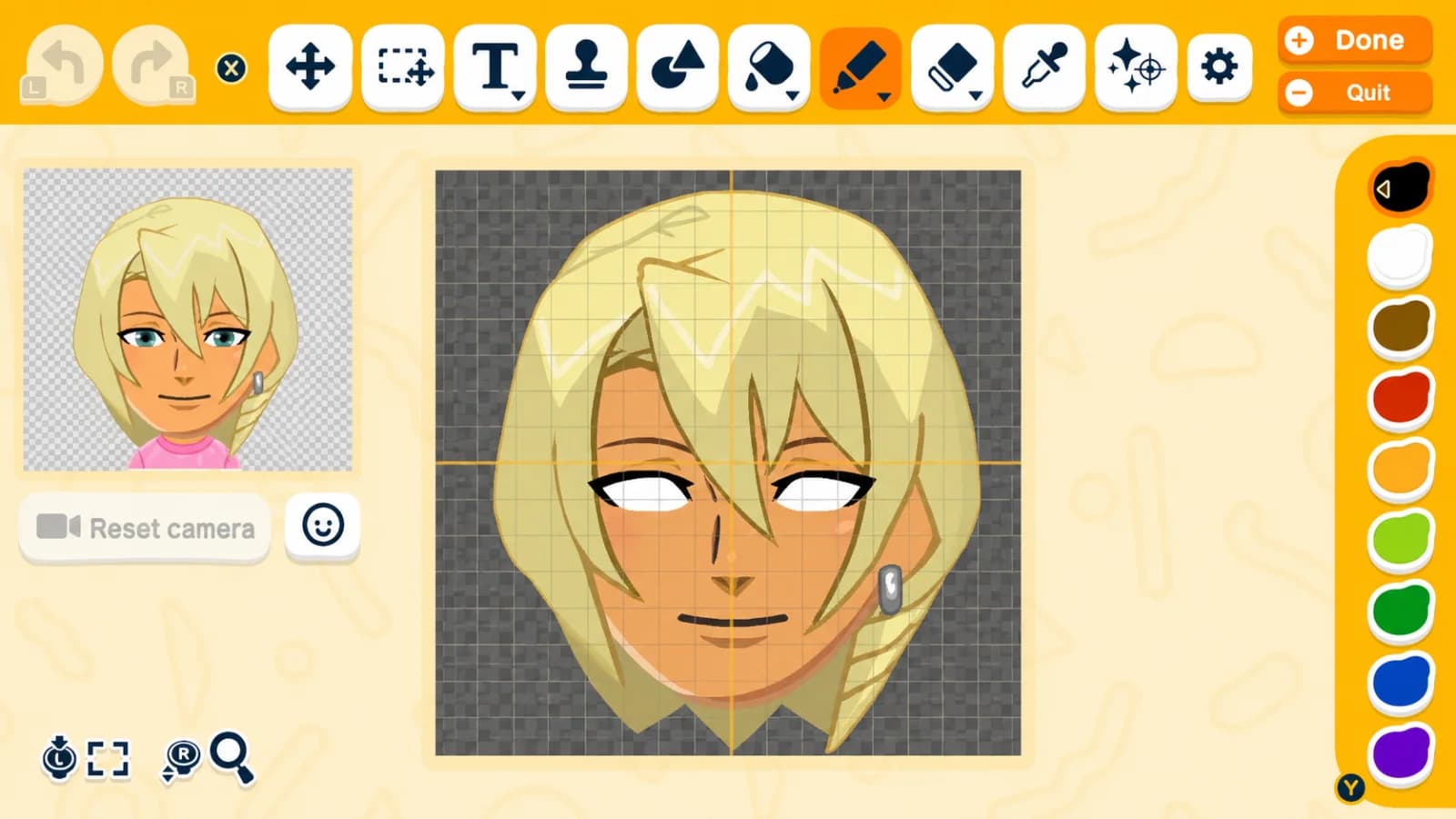Klavier Gavin Mii facepaint