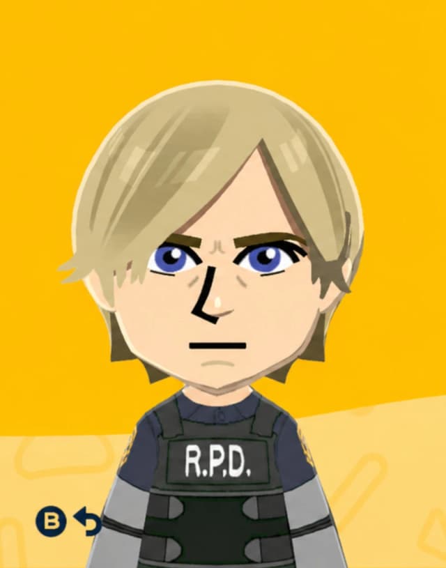 Leon S. Kennedy - Tomodachi Life Mii