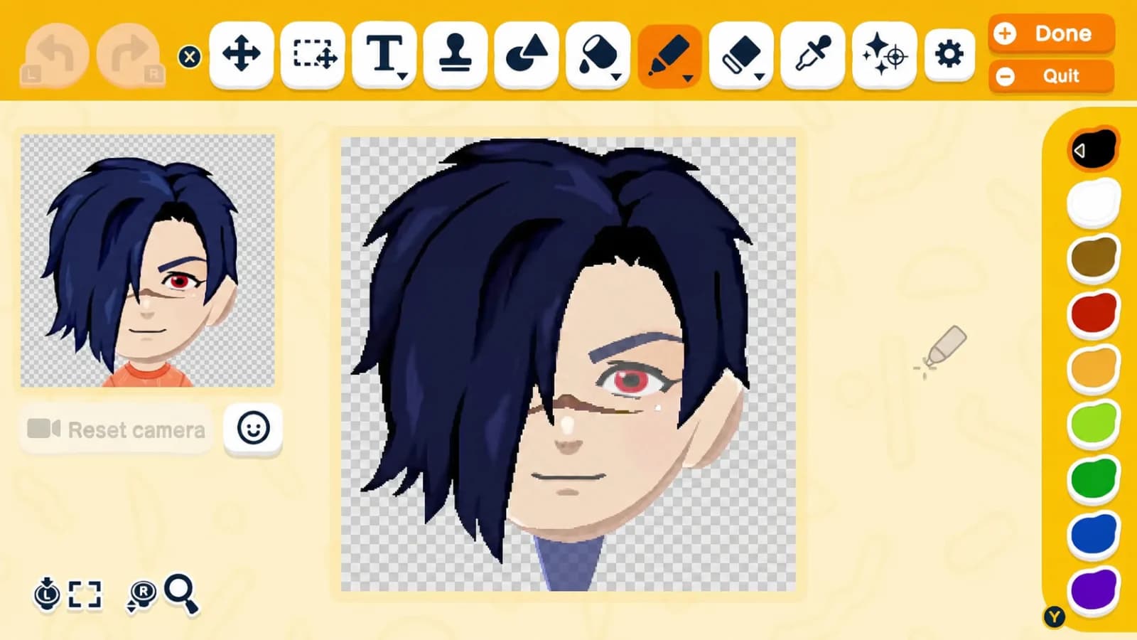 Koujaku Mii facepaint