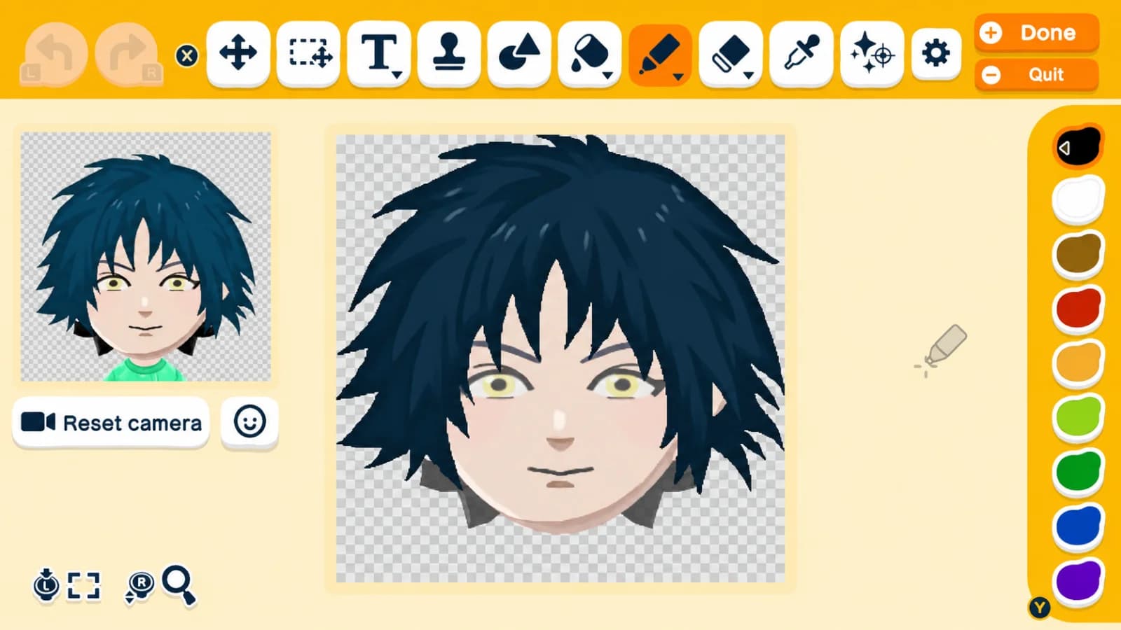 Ren Mii facepaint