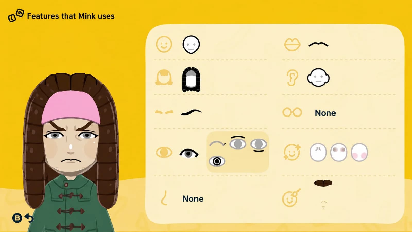 Mink Mii features guide