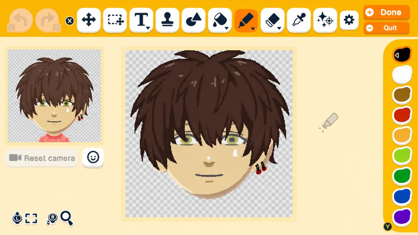 Mizuki Mii facepaint
