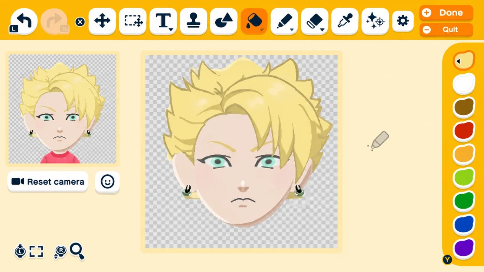 Trip Mii facepaint