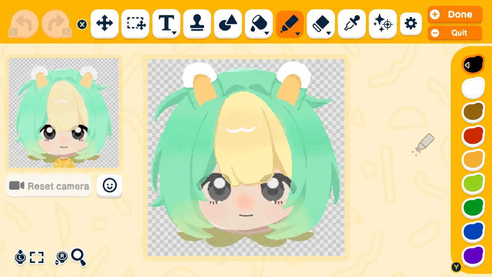 Sasha Mii facepaint