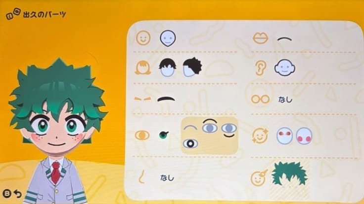 Izuku Midoriya Mii features guide