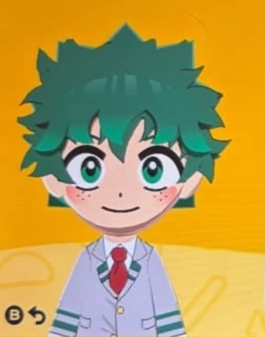 Izuku Midoriya - Tomodachi Life Mii portrait