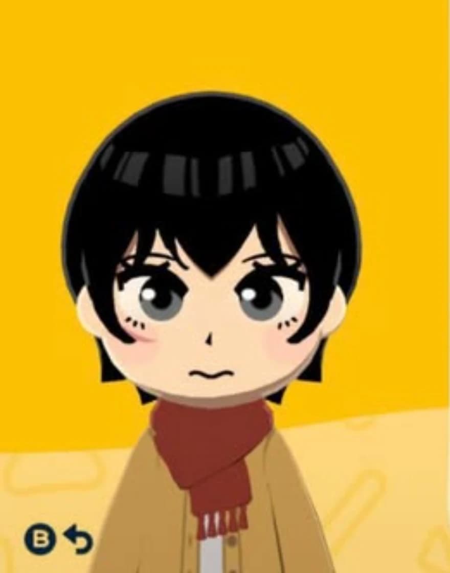 Mikasa - Tomodachi Life Mii portrait