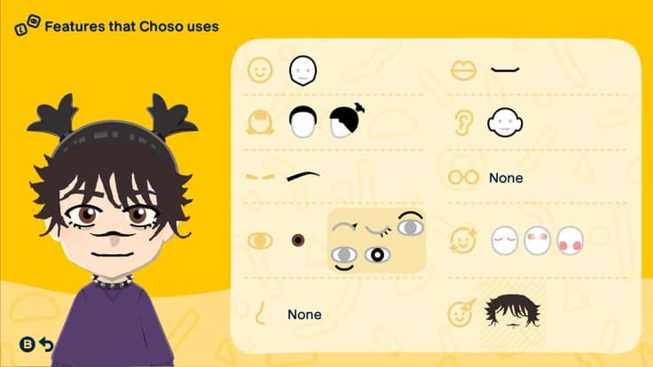 Choso Mii features guide