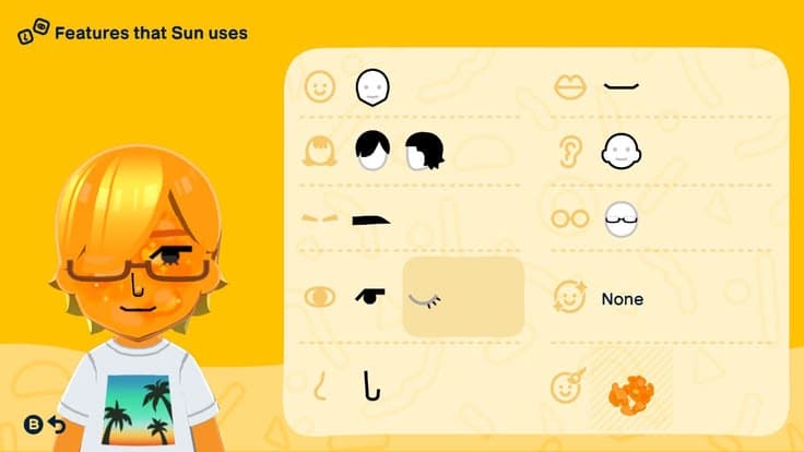 Sun Mii features guide