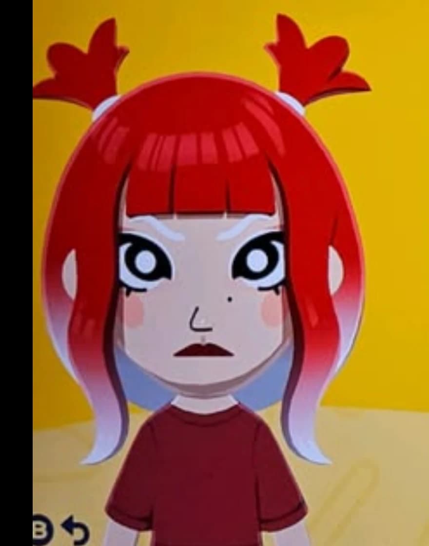 Hestia - Tomodachi Life Mii portrait