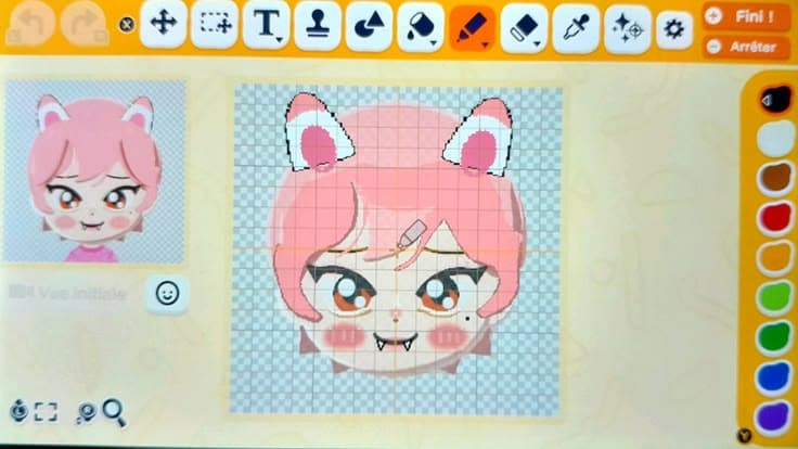 Sunoo Mii facepaint