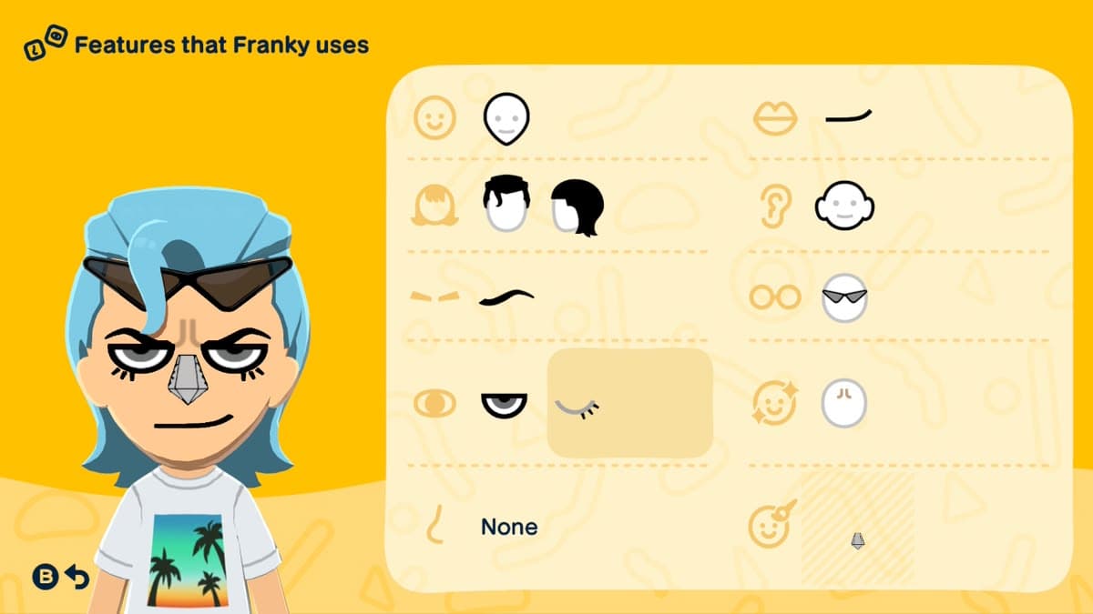 Franky Mii features guide