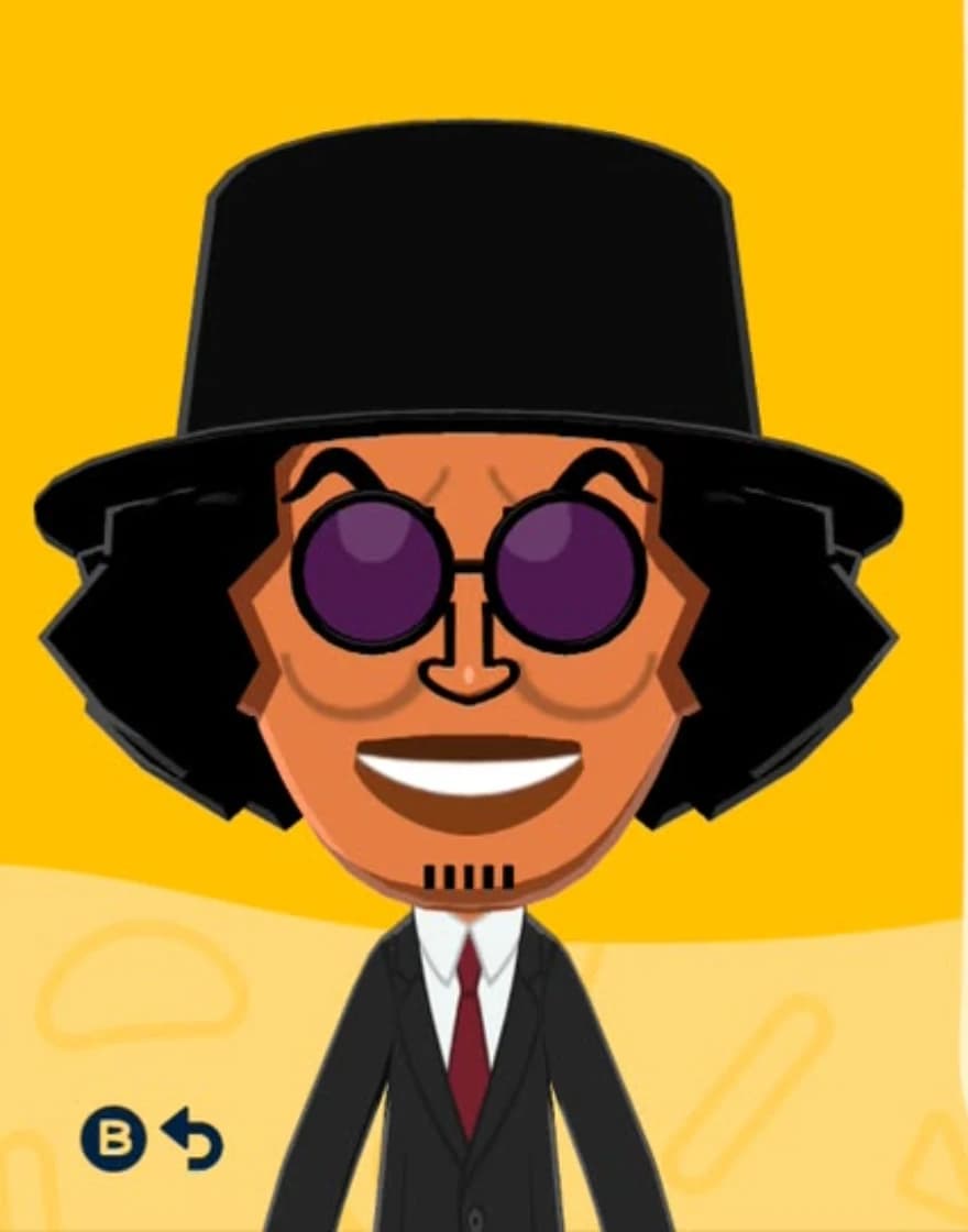 Brook - Tomodachi Life Mii portrait