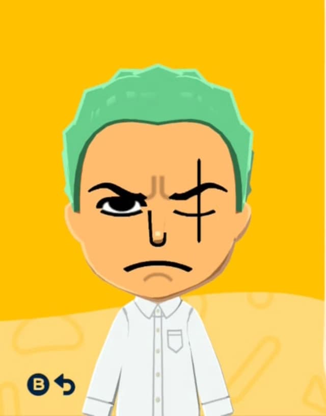 Roronoa Zoro - Tomodachi Life Mii