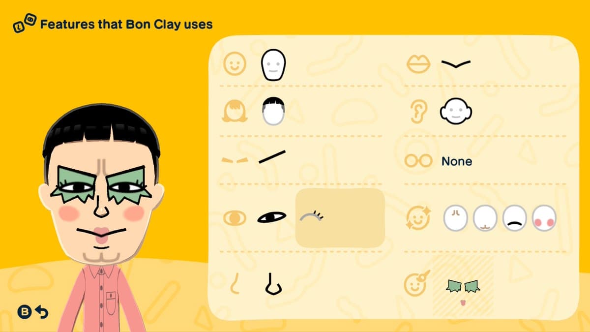 Bon Clay Mii features guide