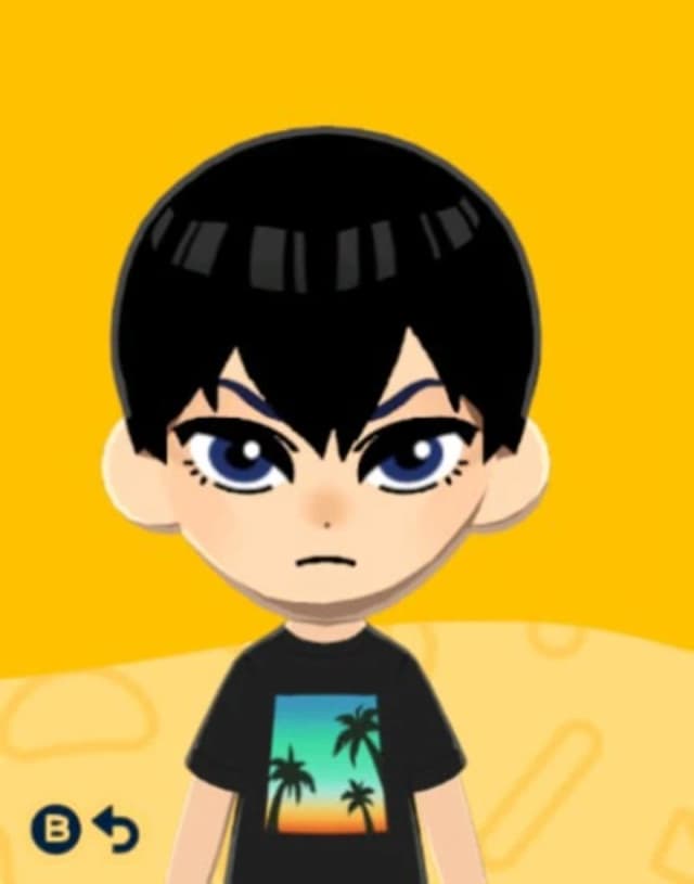 kageyama - Tomodachi Life Mii