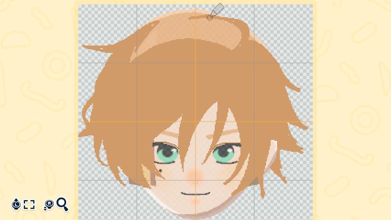 Saeki Yuzuru Mii facepaint