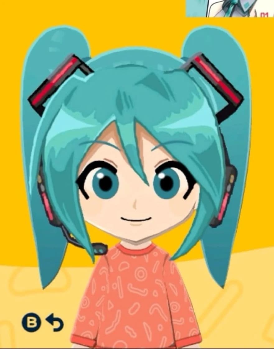Hatsun Miku - Tomodachi Life Mii portrait