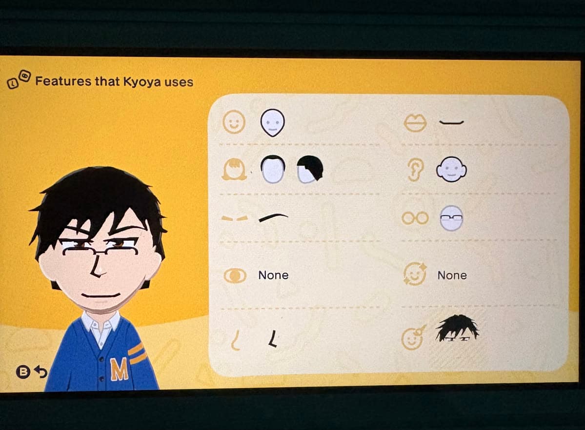 Kyoya Mii features guide