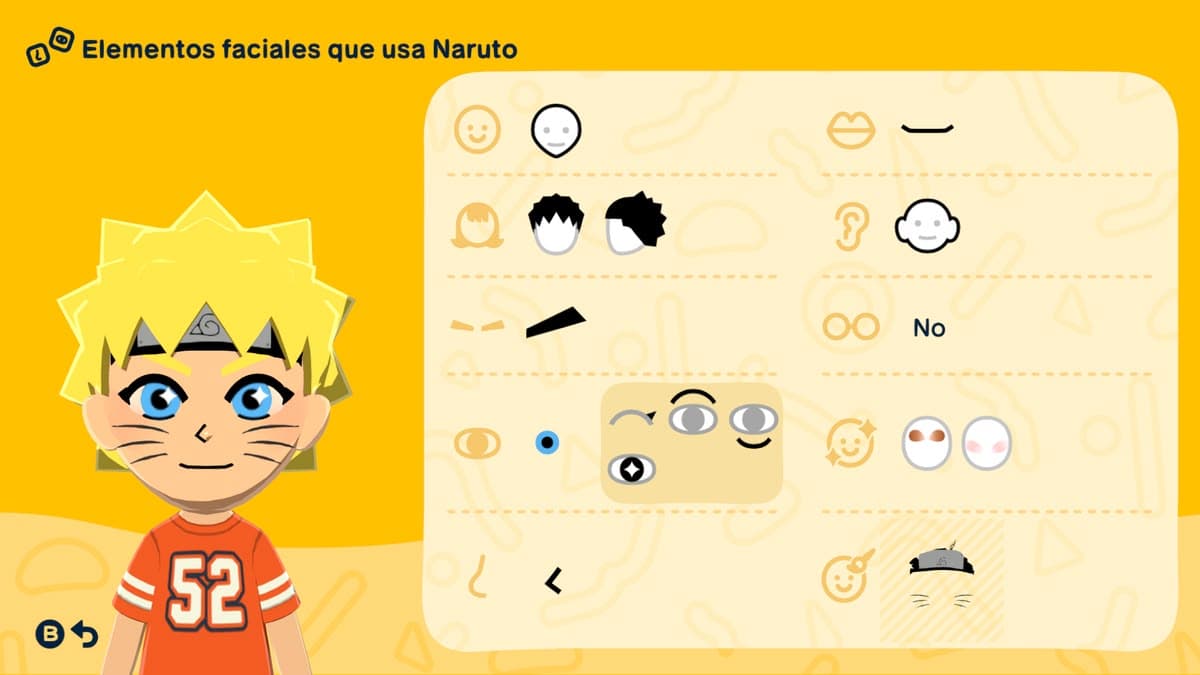 Naruto Mii features guide