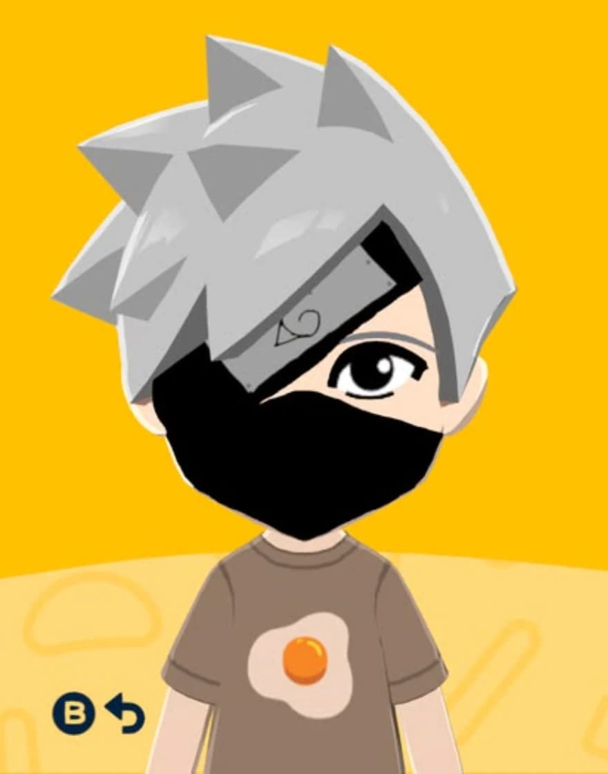 Kakashi - Tomodachi Life Mii portrait