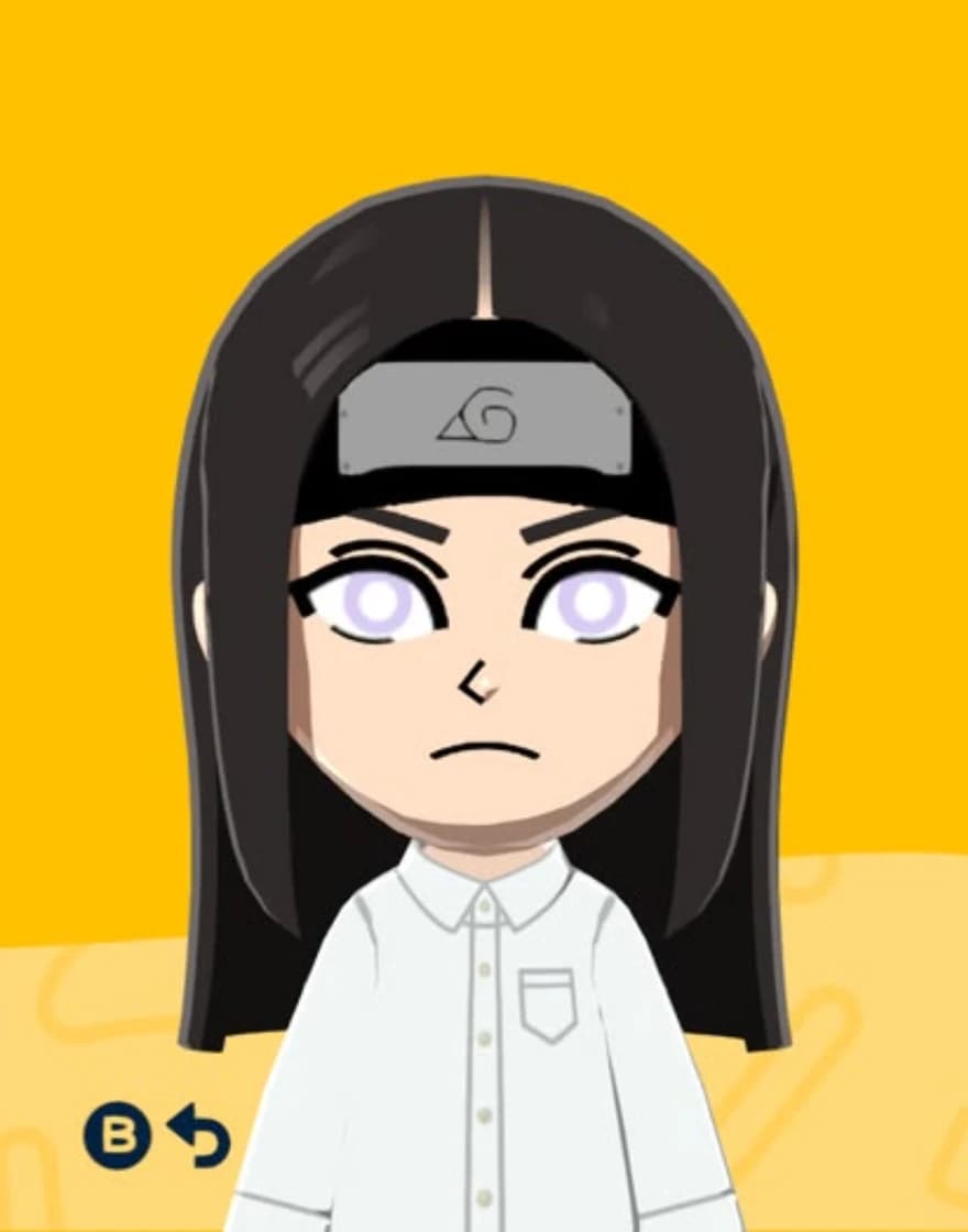 Neji Hyuga - Tomodachi Life Mii portrait