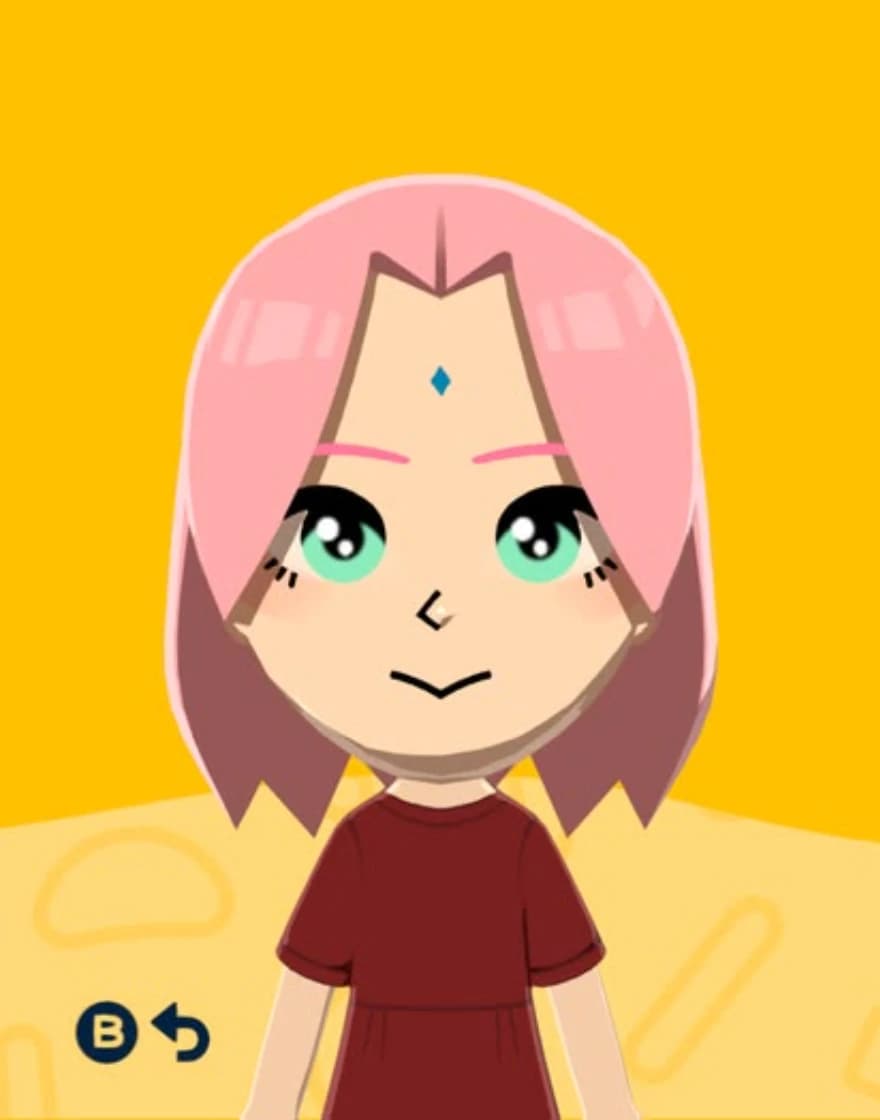 Sakura Haruno - Tomodachi Life Mii portrait