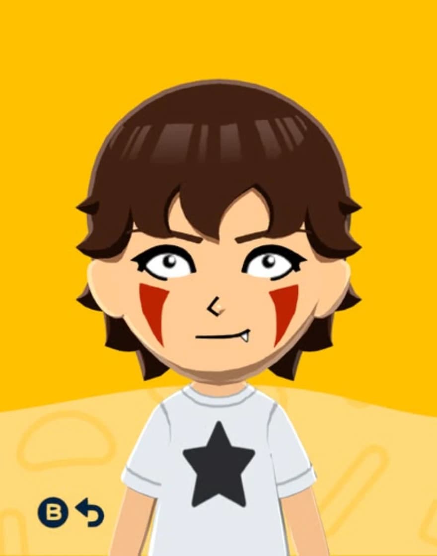 Kiba Inuzuka - Tomodachi Life Mii portrait