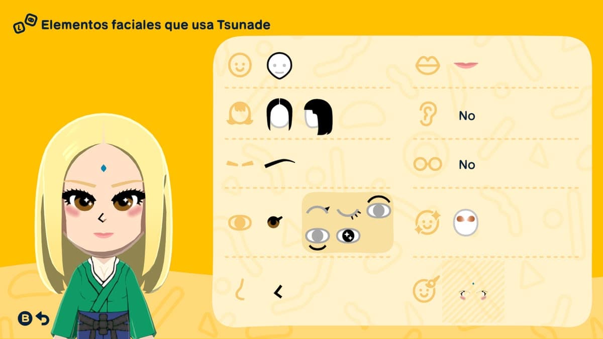 Tsunade Mii features guide