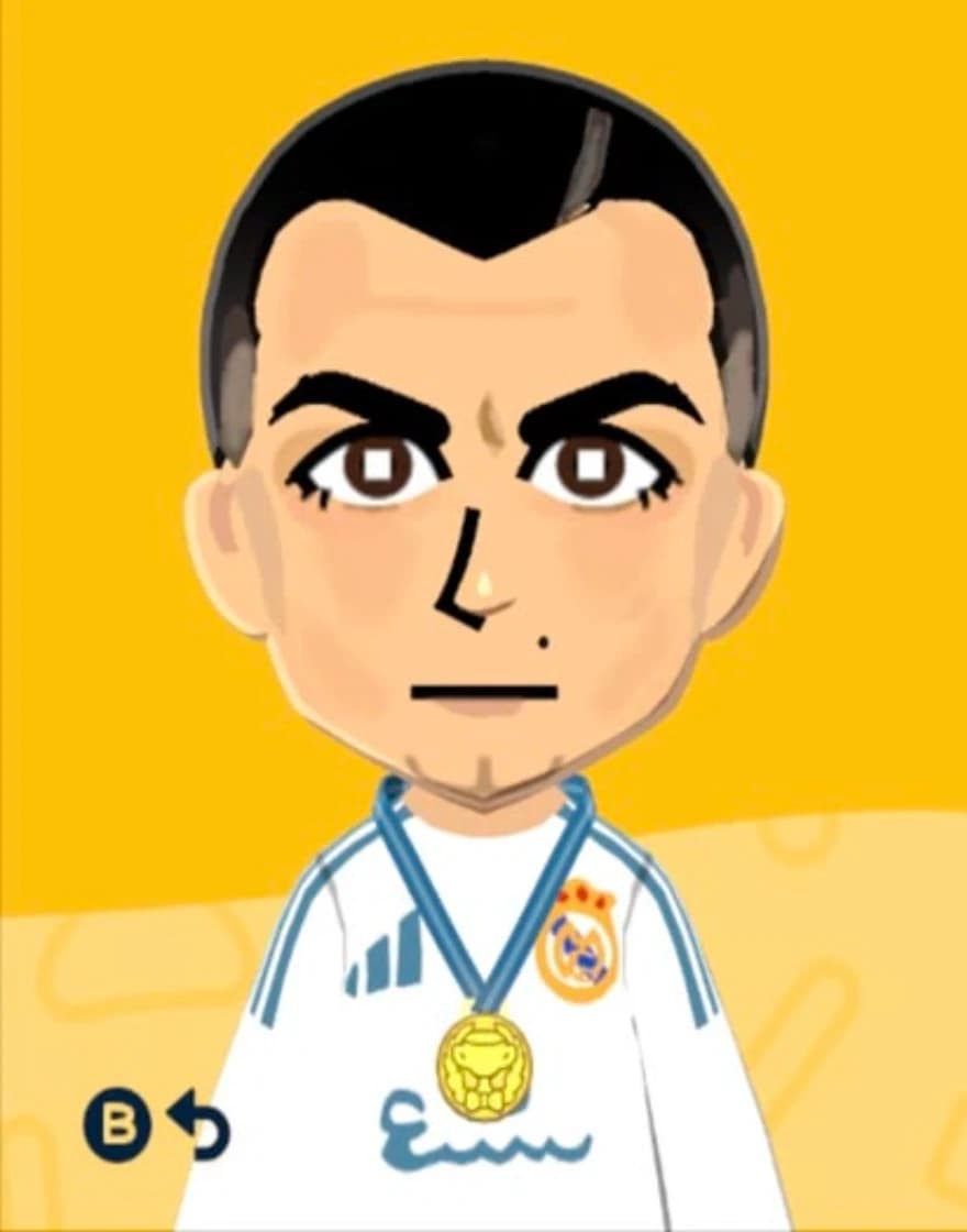 Cristiano Ronaldo - Tomodachi Life Mii portrait