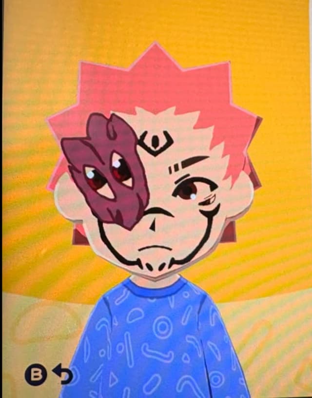 Ryomen Sukuna - Tomodachi Life Mii