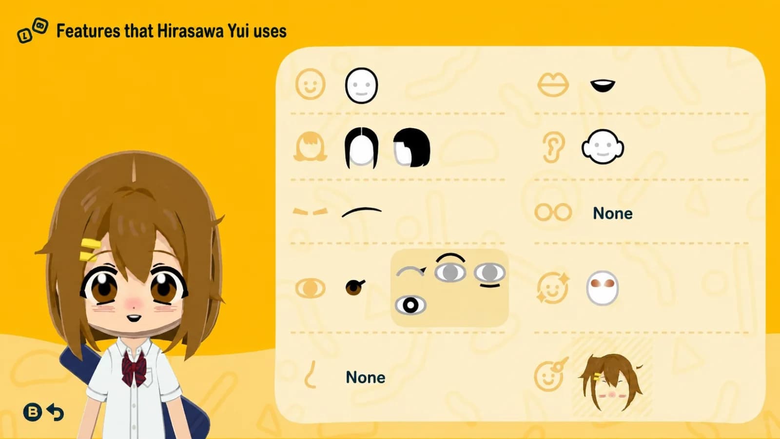 Hirasawa Yui Mii features guide
