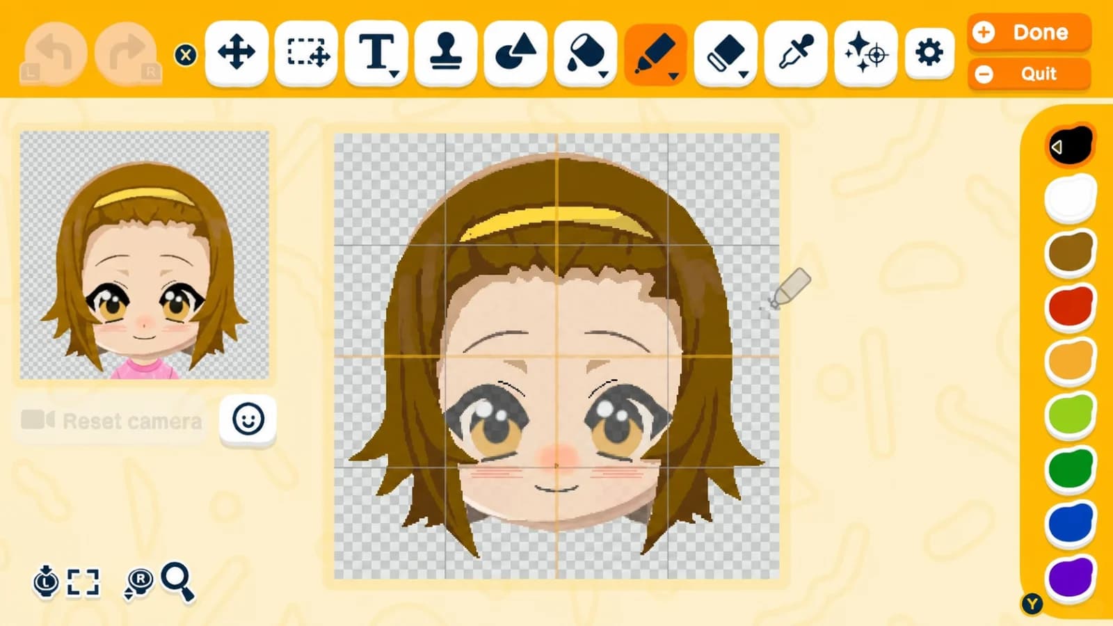 Tainaka Ritsu Mii facepaint