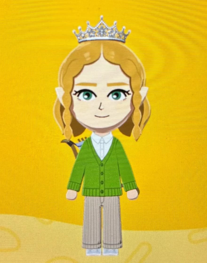 Zelda - Tomodachi Life Mii portrait