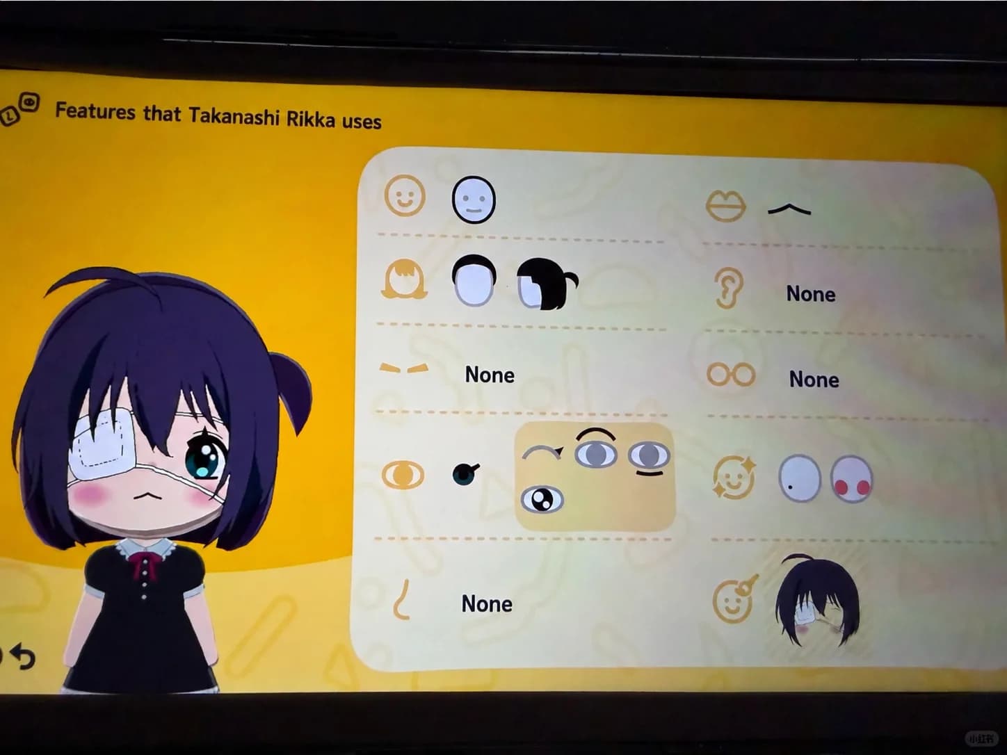 Takanashi Rikka Mii features guide