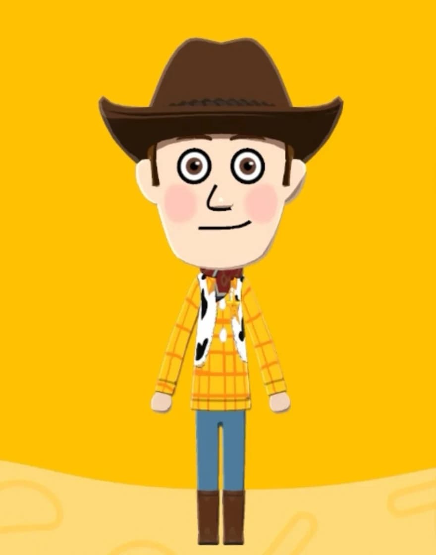 Woody - Tomodachi Life Mii portrait