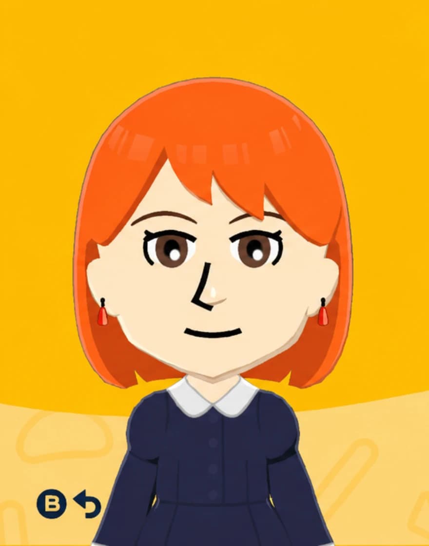 Nausicaa - Tomodachi Life Mii portrait