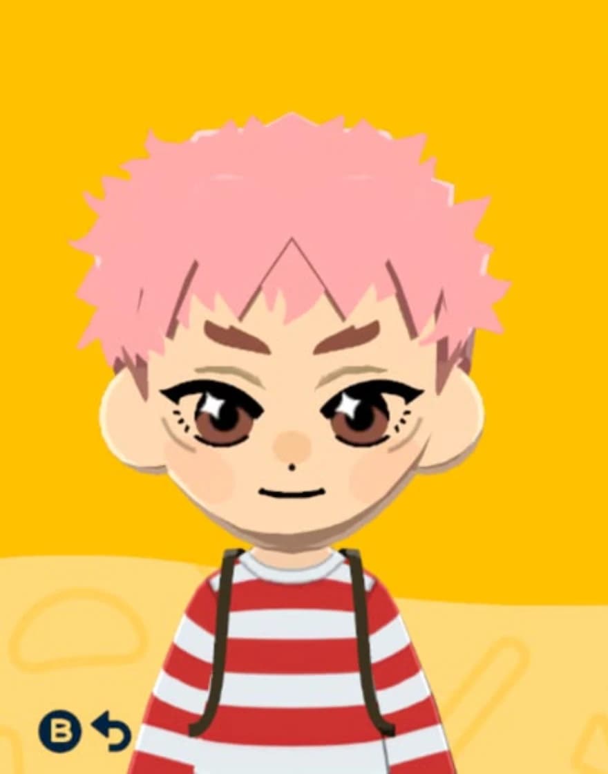 Itadori Yuji - Tomodachi Life Mii portrait
