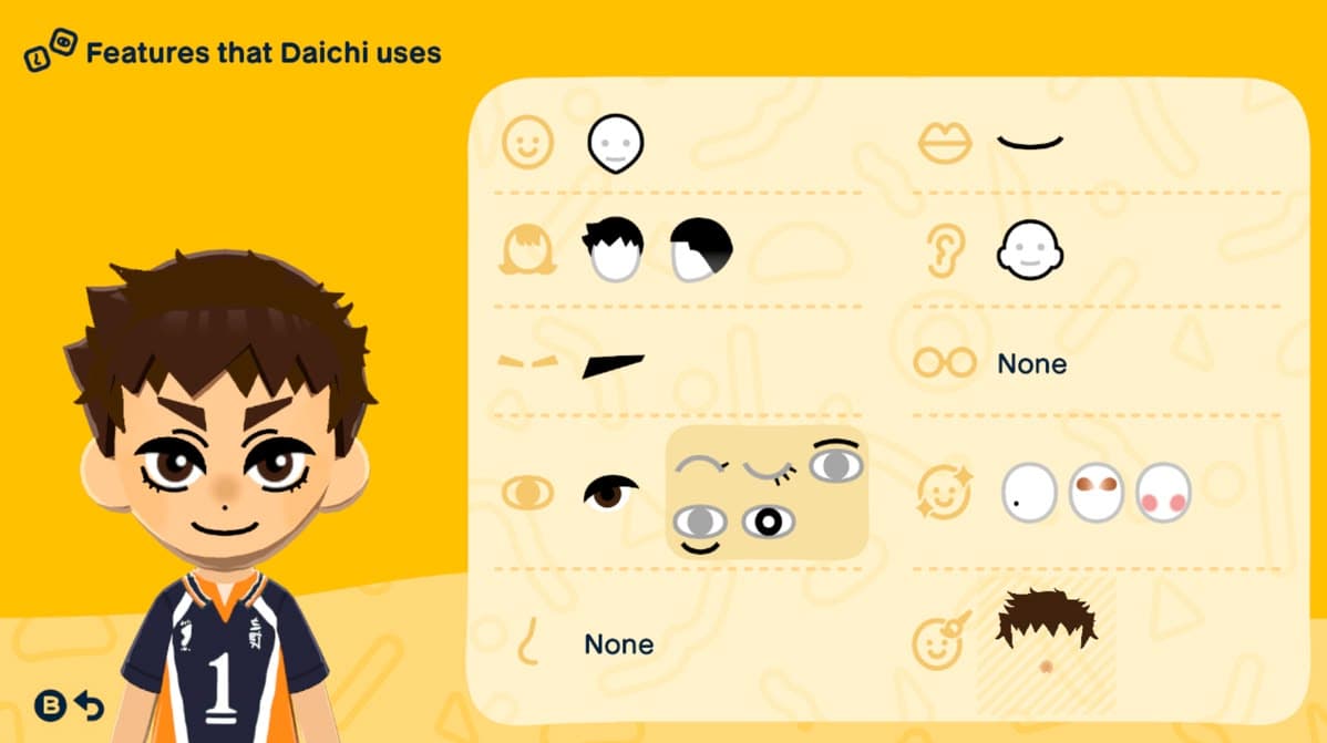 Daichi Sawamura Mii features guide