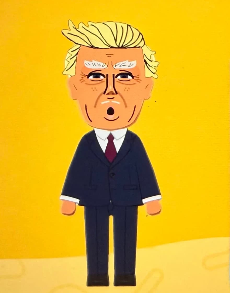Donald Trump - Tomodachi Life Mii portrait