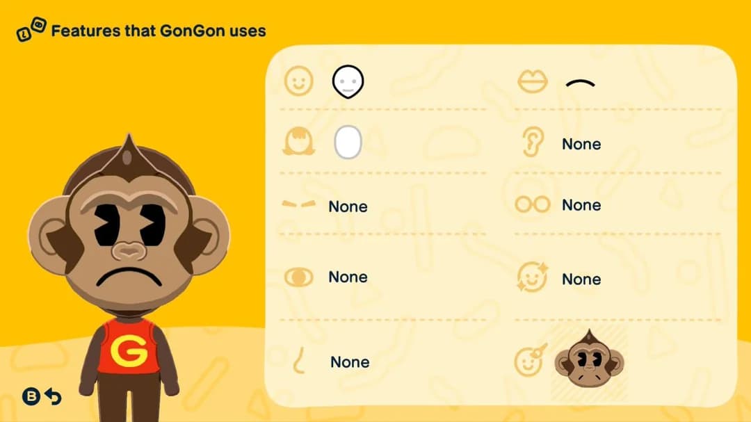GonGon Mii features guide