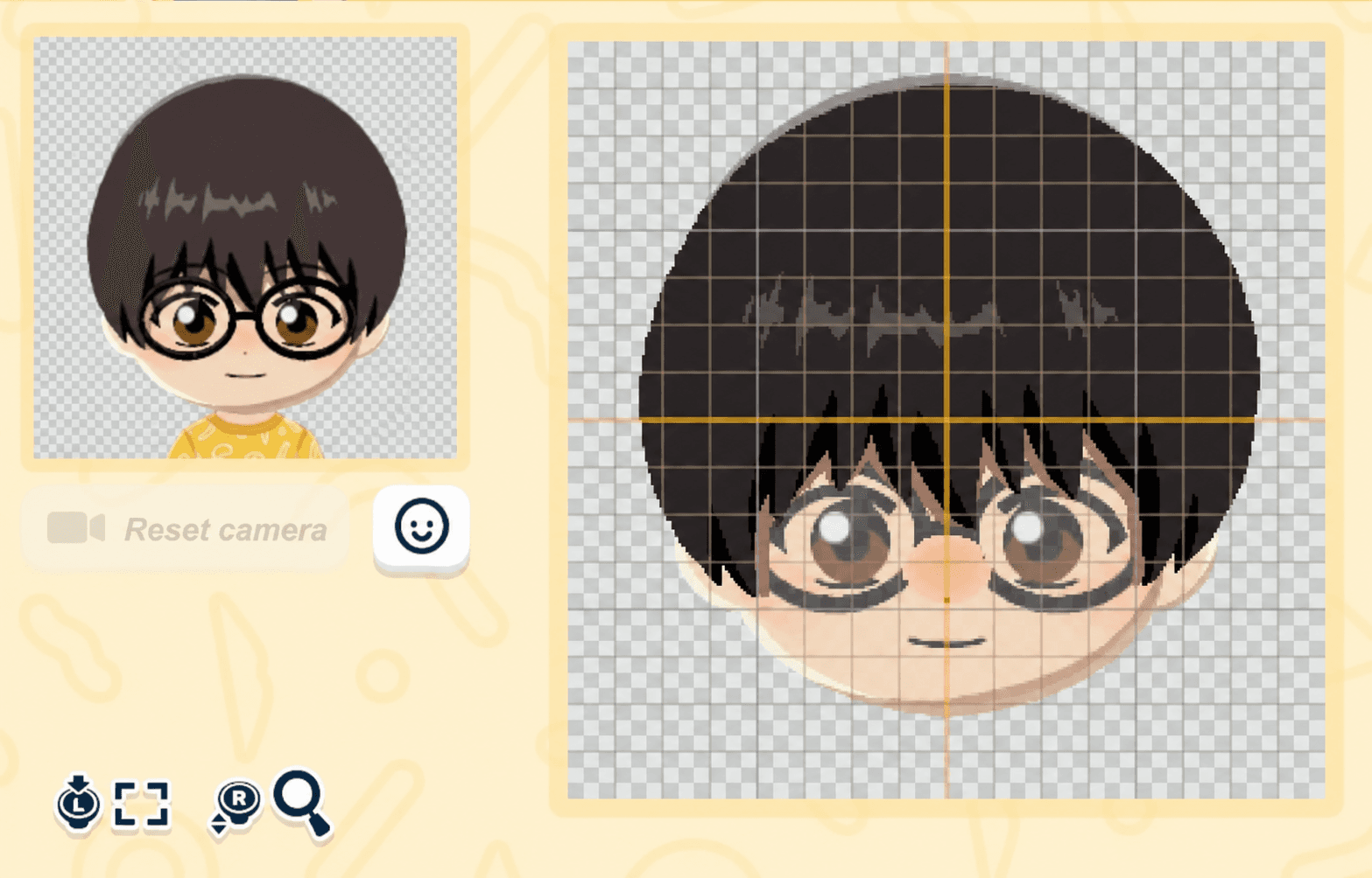 Shinpachi Shimura Mii facepaint