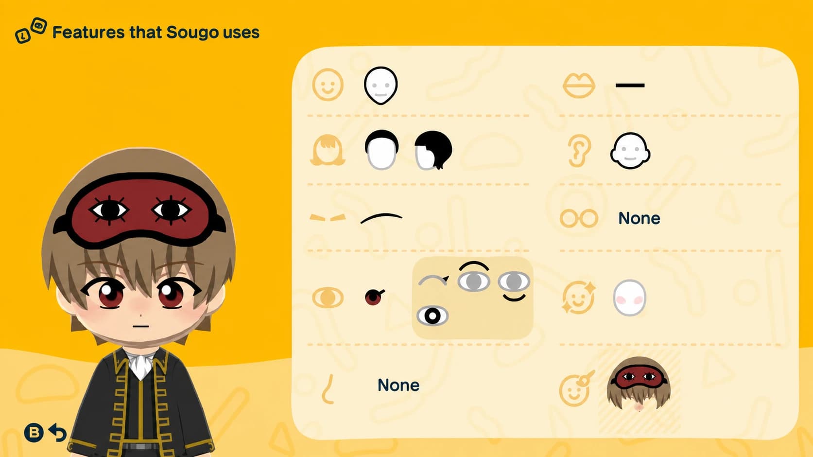 Sougo Okita Mii features guide